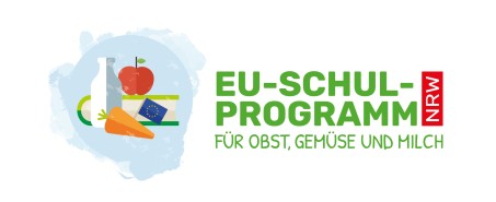 Das Logo des EU-Schulprogramms NRW "Obst und Gemüse"